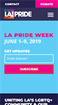 Mobile Screenshot of lapride.org